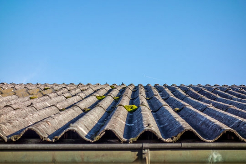 Tile-to-Tin roof conversion in progress
